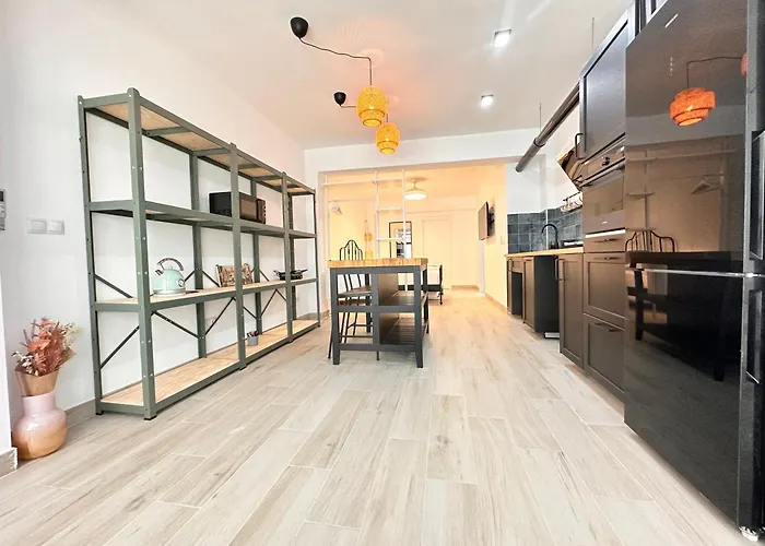 Alberola Industrial Style Apartman Valencia