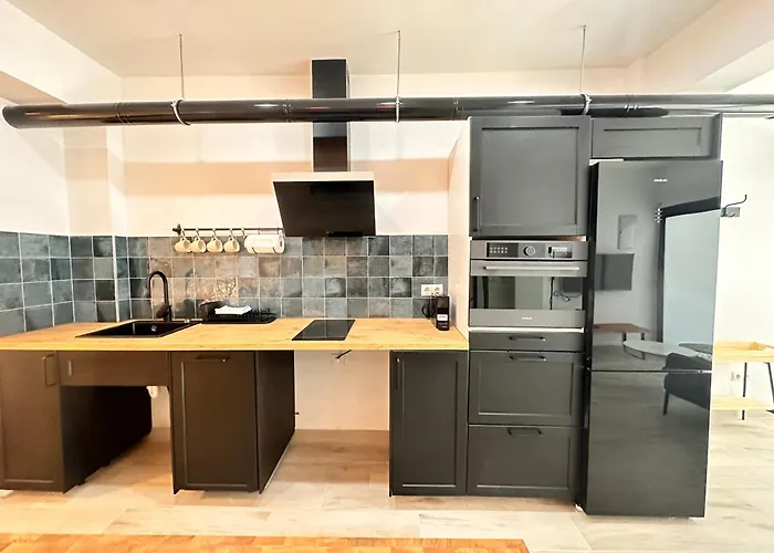 Alberola Industrial Style Apartman *